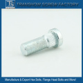 M14X60mm Electric Galvanized Steel Round Head Lock Bolt